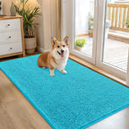 OLANLY Dog Door Mat for Muddy Paws 54x32, Absorbs Moisture and Dirt, Absorbent by OLANLY