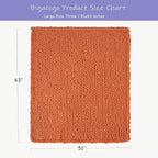 Bigacogo Chunky Knit Throw Blanket - Image 2