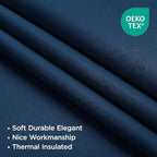 Joydeco Blackout Curtains 84 Inch Length 2 Panels Set, Thermal Insulated Long - Image 2