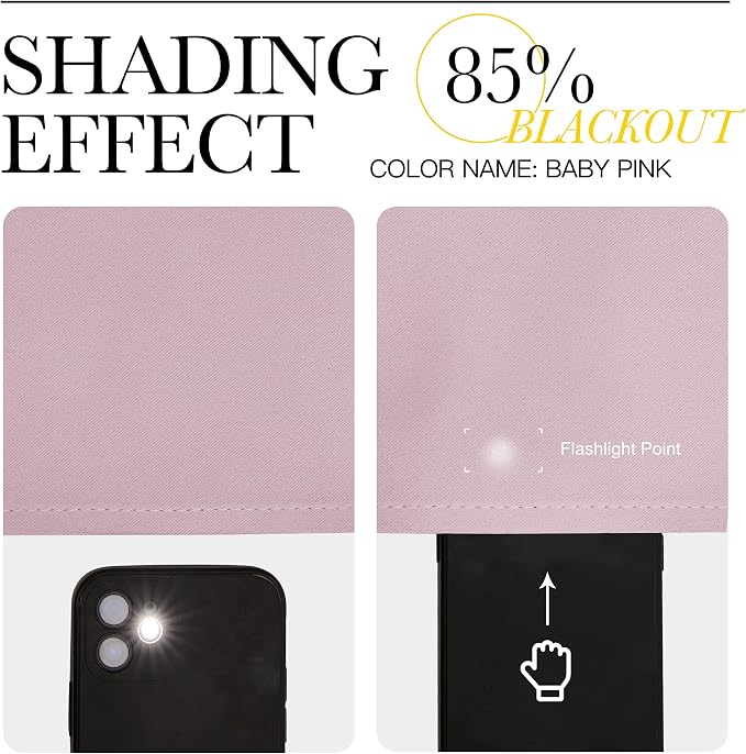 NICETOWN Blackout Curtains for Girls Room - Image 5