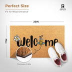 Bee - 17"x29" - Coir Door Mat - Welcome Mats - Image 2