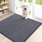 OLANLY Front Door Mat Indoor Outdoor Entrance, Waterproof Heavy Duty Doormat by OLANLY