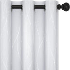 Deconovo Kitchen Curtains, Room Darkening Drapes, Thermal Insulated Soundproof by Deconovo