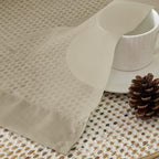 Aiyufeng Taupe Sheer Curtains 54 Inches Long 2 Panels Set, Semi Transparent - Image 3