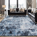 Rugflix 8x10 Area Rugs for Living Room, Washable Large Rug Stain-Resistant Low by RugflixAreaRugs