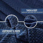 Exclusivo Mezcla Fleece Bed Blanket Twin Size, Super Soft and Warm Blankets - Image 7