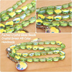 PEDOBO Magnetic Curtain Tiebacks, 2 Pack Crystal Beaded Sun & Moon Pendants - Image 2