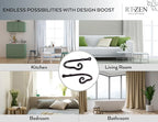 RTZEN Decorative Metal Curtain Tiebacks - Image 3