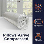 Amazon Basics Long Body Pillow for All Position Sleepers, 20 x 54 inches - Image 5