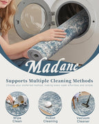 Madane 5x7 Area Rugs for Living Room, Washable Vintage Rug - Image 7