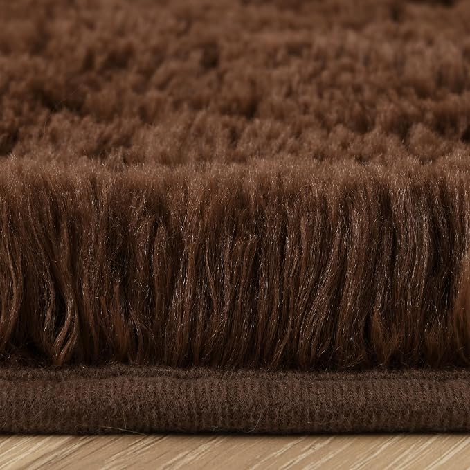 Chicrug Soft Runner Rug for Bedroom Living Room Plush Fluffy Rug 2x10 Feet - Image 6