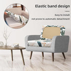 8Pcs Stretch Patio Cushion Covers, Outdoor Couch Covers Replacement, Outdoor - Image 5