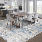 Area Rugs 8x10 for Living Room: Washable Rug Modern Abstract Neutral Soft - Image 7