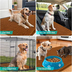 OLANLY Dog Door Mat for Muddy Paws 30x20, Absorbs Moisture and Dirt, Absorbent - Image 7