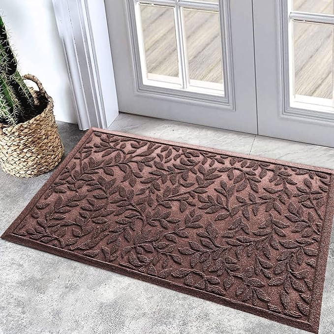 Bulijojo Sturdy Front Entrance Doormats, Durable Heavy Duty Welcome Mat by ShowYourStyle