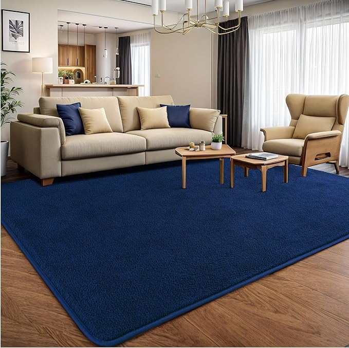 AROGAN Modern Shag Area Rug for Living Room, 5x7 Feet Washable Rugs for Bedroom - Image 3