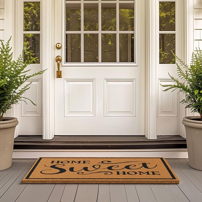 Barnyard Designs Natural Coco Coir Heavy Duty Backing Doormat - Image 4