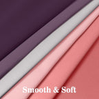 Yakamok Blackout Ombre Dark Pink and Dark Purple Curtains-Gradient Room - Image 6