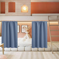 RYB HOME Basement Bathroom Kitchen Cafe Blackout Privacy Curtains, Short by RYBHOME