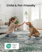 AMADA HOMEFURNISHING 8x10 Area Rug, Washable Low-Profile Large Area Rug - Image 8
