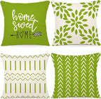 YCOLL Pillow Covers 16x16 Set of 4, Modern Sofa Throw Pillow Cover, Decorative by PillowCoversExpert