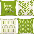 YCOLL Pillow Covers 18x18 Set of 4, Modern Sofa Throw Pillow Cover, Decorative by PillowCoversExpert