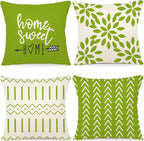 YCOLL Pillow Covers 18x18 Set of 4, Modern Sofa Throw Pillow Cover, Decorative by PillowCoversExpert