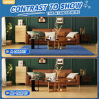 LOCHAS Ultra Soft Indoor Modern Area Rugs Fluffy Living Room Carpets - Image 2