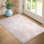 Washable Area Rugs 3'x5' Non-Slip Modern Abstract Soft - Image 3