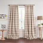 Elrene Home Fashions Farmhouse Living Grainger Buffalo-Check Blackout Window by ElreneHomeFashions