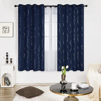 Deconovo Blackout Curtains, Thermal Insulated Noise‑Reducing Grommet Drapes - Image 2