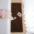 Chicrug Soft Runner Rug for Bedroom Living Room Plush Fluffy Rug 2x8 Feet - Image 4