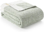 Snuggle Sac Sage Green Throw Blanket 50"x70", Super Soft Warm Microfiber by SnuggleSac