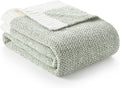 Snuggle Sac Heather Sage Green Blanket by SnuggleSac