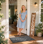 Yimobra Welcome Mat Outdoor Indoor, 36x24 All-Season Waterproof, All-Weather - Image 2
