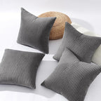 Topfinel Decorative Grey Throw Pillow Covers Cushion Cases, Mix and Match - Image 4