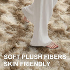 4x6 Ft Shag Area Rug for Bedroom Living Room, Tie-Dyed Ultra Soft Fluffy Furry - Image 4
