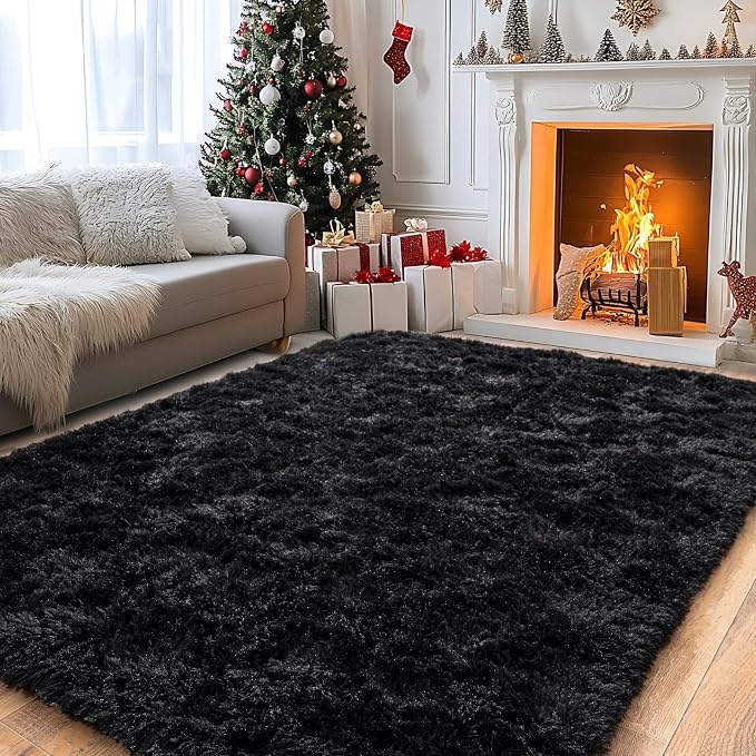 Pionblank Large Rug for Living Room 6x9 Feet, Modern Soft Shag Area Rug by PIONBLANK