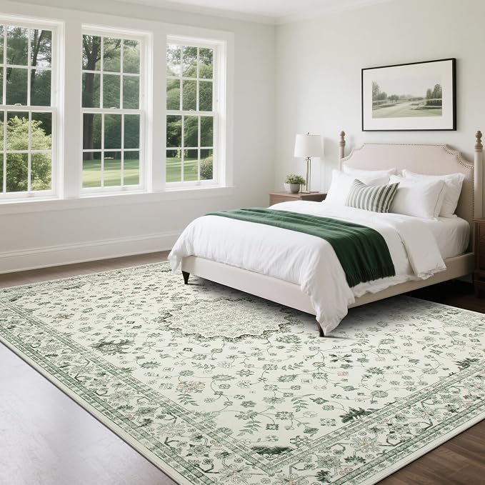 Washable Rugs 8x10 Area Rugs for Living Room, Rugs for Bedroom, Large Carpets - Image 7