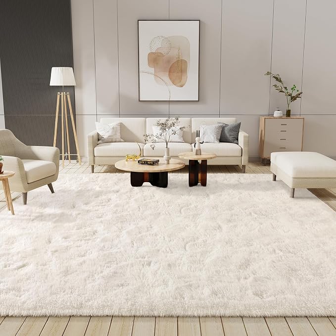 LOCHAS Ultra Soft Indoor Modern Area Rugs Fluffy Living Room Carpets - Image 7
