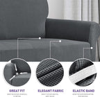 ZNSAYOTX Stretch Oversized Couch Cover Universal Sofa Covers - Image 3