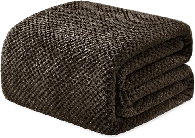Exclusivo Mezcla Fleece Bed Blanket King Size, Super Soft and Warm Blankets by ExclusivoMezcla