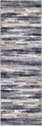 Lansny Modern Abstract Runner Rug 3x10 - Image 9