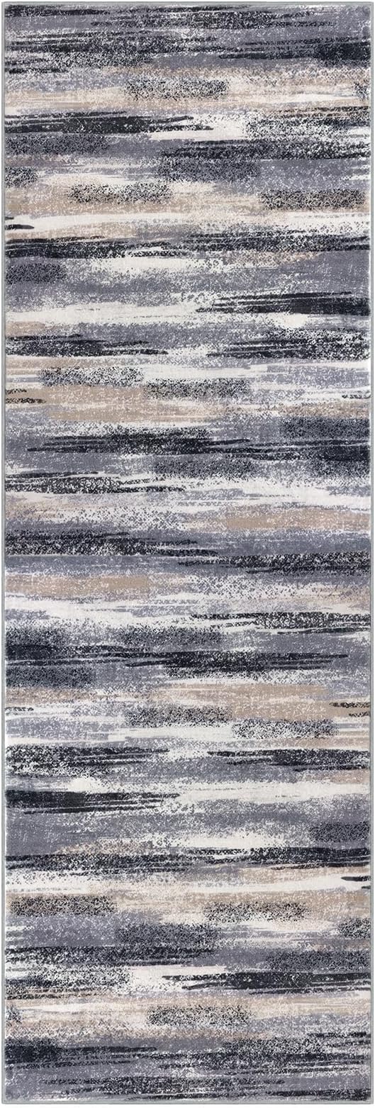 Lansny Modern Abstract Runner Rug 2.6x16 - Image 9