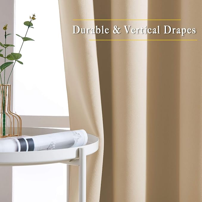 NICETOWN Blackout Farmhouse Curtains - Image 6
