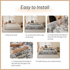 MYSKY HOME Boho Couch Cover Sofa Covers, Couch Covers - Image 8