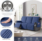 TAOCOCO 100% Waterproof Recliner Sofa Cover, Non Slip Split Couch Covers - Image 3