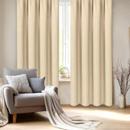 DWCN Blackout Curtains for Living Room Thermal Insulated, Energy Saving & Noise - Image 3