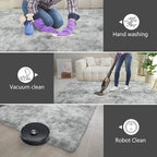 10X14 Large Area Rugs for Living Room Bedroom, Big Shag Rug for Bedroom Dorm - Image 4