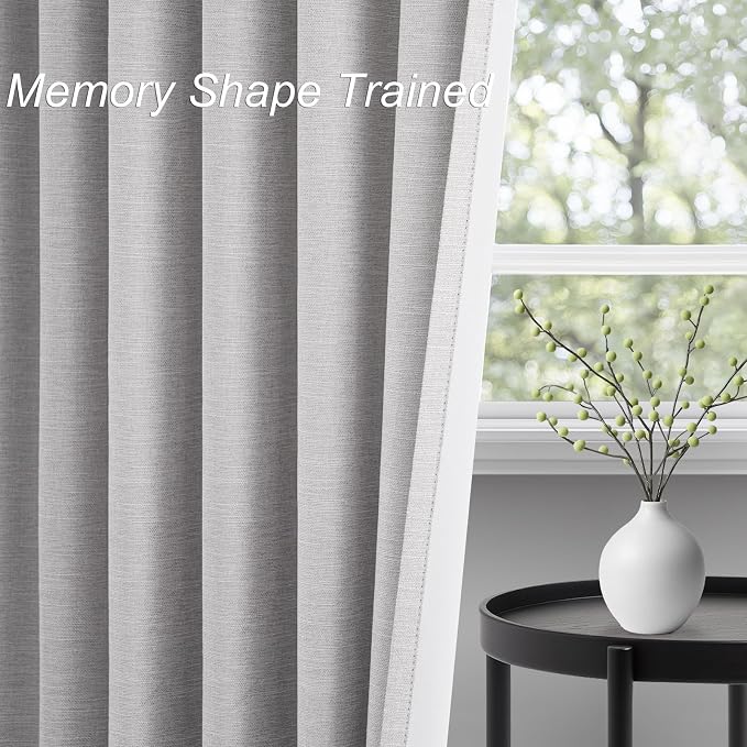 100% Blackout Curtains 70 Inch Wide 90 Inch Long - Image 7